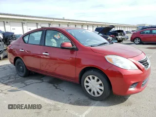 2014 Nissan Versa SV with VIN 3N1CN7AP0EL835693, listed as a Copart auction lot 50122244 with 163,742 mi miles and Non Repairable. Bid and sale history available at DreamBid. Image 4.