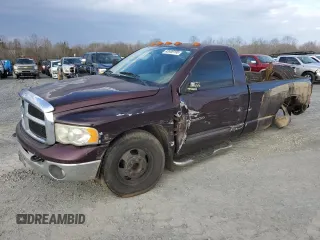 2004 Dodge Ram 3500 SLT with VIN 3D7MA46C34G254929, listed as a Copart auction lot 42400195 with 152,283 mi miles and Salvage Title. Bid and sale history available at carsss.com. Image 1.
