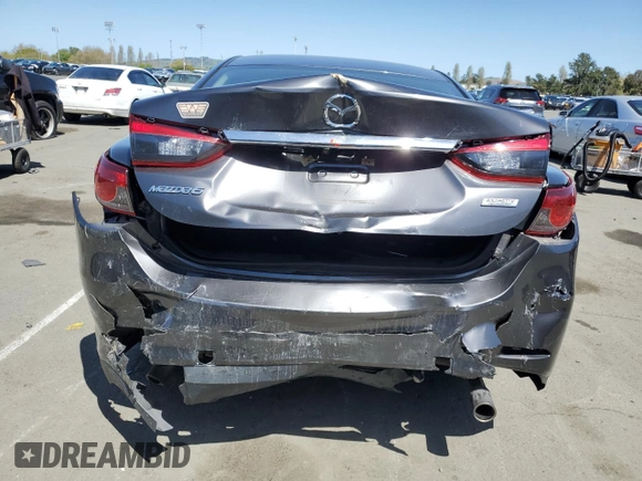 2017 Mazda 6 Touring with VIN JM1GL1V56H1121184, listed as a Copart auction lot 51608785 with 103,557 mi miles and Salvage Title. Bid and sale history available at DreamBid. Image 6.