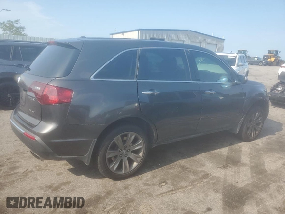 2010 Acura MDX Advance with VIN 2HNYD2H57AH501137, listed as a Copart auction lot 65633124 with 172,483 mi miles and Clean Title. Bid and sale history available at DreamBid. Image 3.