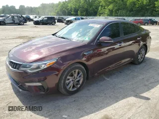 2020 Kia Optima LX with VIN 5XXGT4L33LG382658, listed as a Copart auction lot 62465275 with 131,983 mi miles and Salvage title. Bid and sale history available at DreamBid. Image 1.