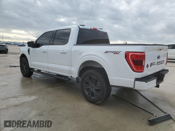 2021 Ford F-150 XL with VIN 1FTFW1E55MKF13581, listed as a Copart auction lot 85282354 with 45,830 mi miles and Salvage Title. Bid and sale history available at carsss.com. Image 2.