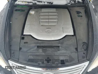2012 Lexus LS 460 with VIN JTHCL5EF2C5012817, listed as a Copart auction lot 46099745 with 117,922 mi miles and Salvage title. Bid and sale history available at DreamBid. Image 11.