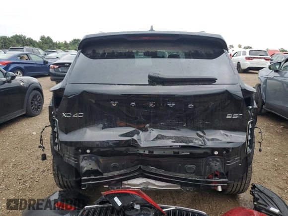 2023 Volvo XC40 Ultimate Bright Theme с VIN YV4L12UA1P2075634, выставлен на аукционе Copart как лот 67070524 с пробегом Не указан миль и Списание • Salvage title. История ставок и продаж доступна на DreamBid. Изображение 6.