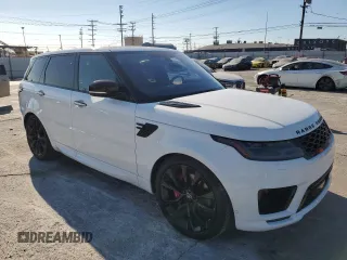 2021 Land Rover Range Rover Sport HST with VIN SALWS2RU9MA749619, listed as a Copart auction lot 88361695 with 56,877 mi miles and Non Repairable. Bid and sale history available at carsss.com. Image 4.