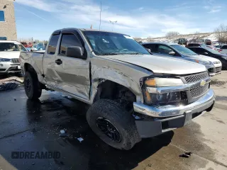 2004 Chevrolet Colorado LS Z71 with VIN 1GCDT196648175608, listed as a Copart auction lot 46365025 with 192,075 mi miles and Salvage Title. Bid and sale history available at carsss.com. Image 4.