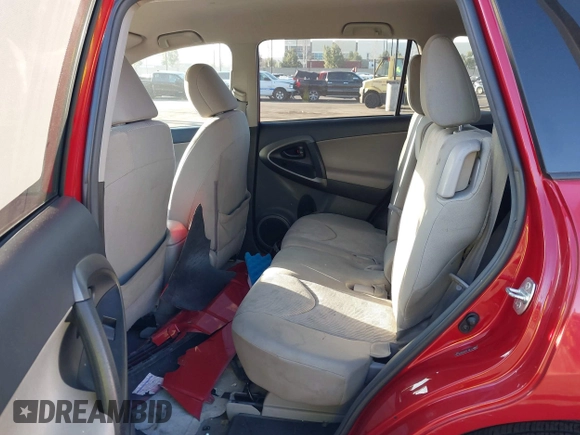 2012 Toyota RAV4 with VIN 2T3BF4DV8CW205294, listed as a IAAI auction lot 41655578 with 1 mi miles. Bid and sale history available at carsss.com. Image 8.