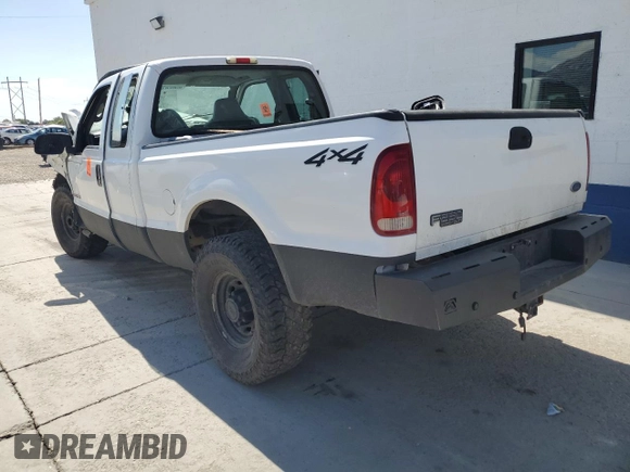 2004 Ford F-250 XL with VIN 1FTNX21P74EC70246, listed as a Copart auction lot 69001434 with Not Provided miles and Salvage Title. Bid and sale history available at DreamBid. Image 2.