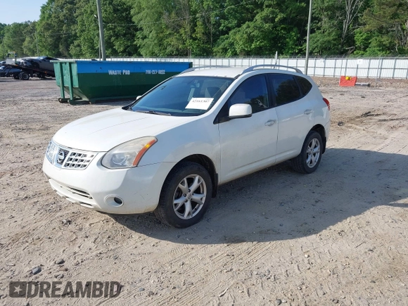 2009 Nissan Rogue SL with VIN JN8AS58T29W052173, listed as a IAAI auction lot 42161307 with 186,340 mi miles and . Bid and sale history available at DreamBid. Image 2.