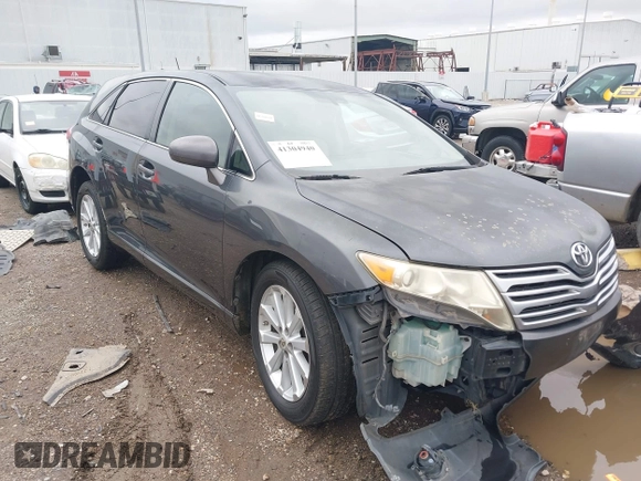 2009 Toyota Venza with VIN 4T3ZE11A19U010180, listed as a IAAI auction lot 41304940 with 178,539 mi miles and . Bid and sale history available at carsss.com. Image 1.