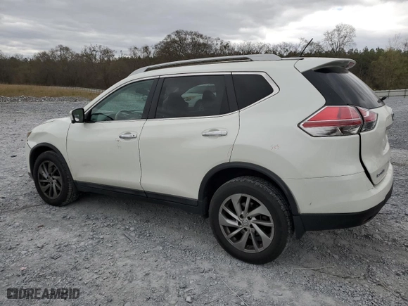 2015 Nissan Rogue SL with VIN 5N1AT2MV8FC882079, listed as a Copart auction lot 50064685 with 103,820 mi miles and Salvage Title. Bid and sale history available at carsss.com. Image 2.