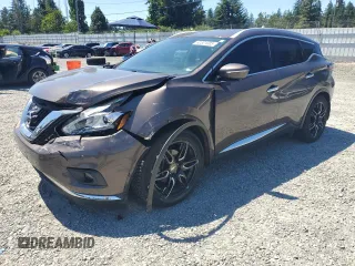 2015 Nissan Murano Platinum with VIN 5N1AZ2MH8FN225229, listed as a Copart auction lot 62321005 with 122,316 mi miles and Salvage title. Bid and sale history available at DreamBid. Image 1.