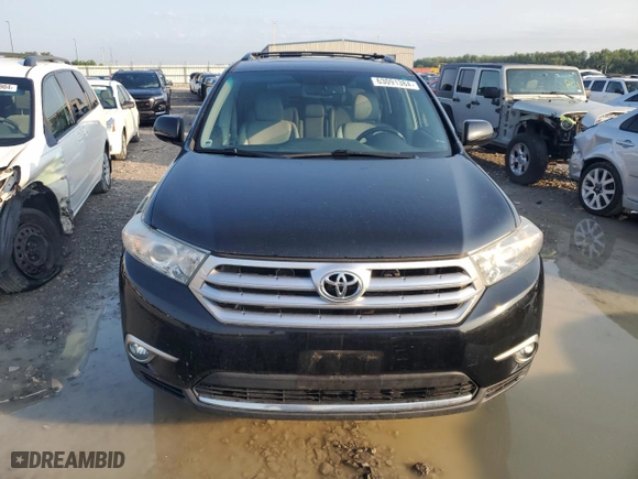 2012 Toyota Highlander Limited with VIN 5TDDK3EH3CS134403, listed as a Copart auction lot 63091384 with 134,474 mi miles and Salvage Title. Bid and sale history available at carsss.com. Image 5.