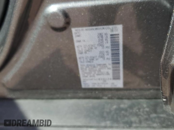 2020 Nissan Rogue S z VIN 5N1AT2MT3LC819224, wystawiony jako Copart lot #53114025 z przebiegiem 53 784 mil mil oraz Szkoda całkowita • Salvage title. Historia ofert i sprzedaży dostępna na DreamBid. Obrazek 13.