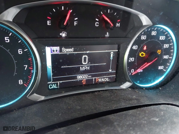 2018 Chevrolet Traverse LT Cloth with VIN 1GNEVGKW7JJ269861, listed as a IAAI auction lot 41954534 with 96,022 mi miles. Bid and sale history available at carsss.com. Image 7.