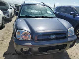 2005 Hyundai Santa Fe GLS with VIN KM8SC13D65U957846, listed as a Copart auction lot 77073824 with 51,485 mi miles and Non Repairable. Bid and sale history available at carsss.com. Image 5.