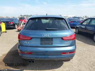 2017 Audi Q3 Premium with VIN WA1ECCFS6HR000870, listed as a IAAI auction lot 42028017 with 103,930 mi miles. Bid and sale history available at carsss.com. Image 17.
