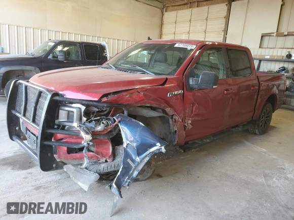 2020 Ford F-150 XL with VIN 1FTEW1CP3LKD96209, listed as a Copart auction lot 52708015 with 126,828 mi miles and Salvage Title. Bid and sale history available at carsss.com. Image 1.