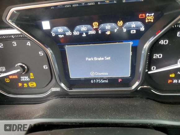 2021 GMC Sierra 1500 AT4 with VIN 1GTP9EEL8MZ209878, listed as a Copart auction lot 43630505 with 61,755 mi miles and Salvage Title. Bid and sale history available at carsss.com. Image 9.
