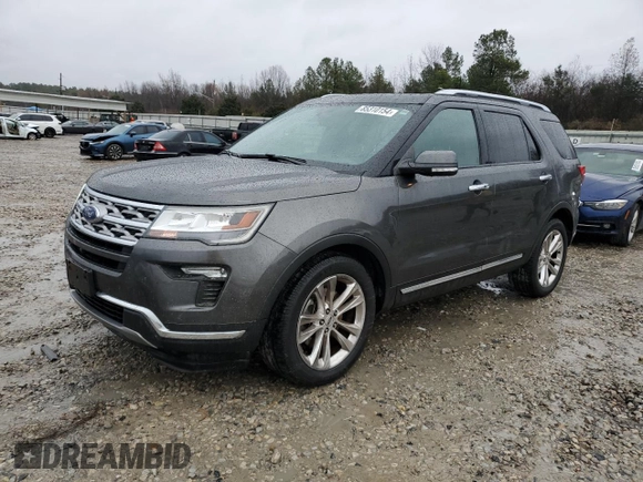 2019 Ford Explorer Limited z VIN 1FM5K7FH5KGA94968, wystawiony jako Copart lot #85310154 z przebiegiem 111 865 mil mil oraz Szkoda całkowita • Salvage title. Historia ofert i sprzedaży dostępna na DreamBid. Obrazek 1.