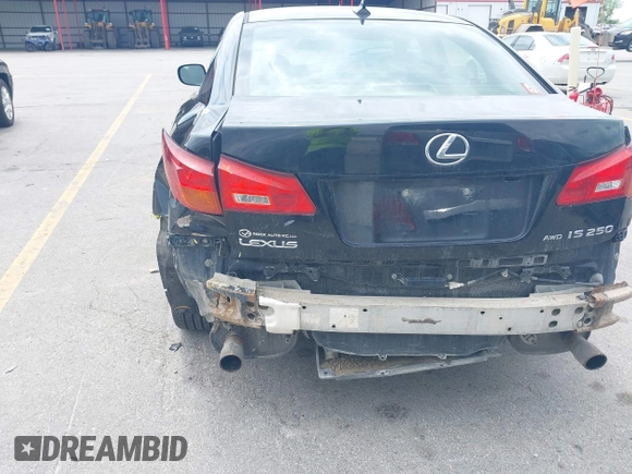 2008 Lexus IS 250 with VIN JTHCK262082019982, listed as a IAAI auction lot 42362391 with 202,105 mi miles and . Bid and sale history available at DreamBid. Image 13.
