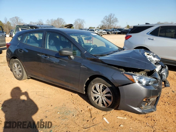 2023 Subaru Impreza with VIN 4S3GTAB63P3707194, listed as a Copart auction lot 42442705 with 26,087 mi miles and Salvage title. Bid and sale history available at DreamBid. Image 4.