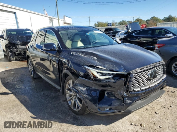2021 Infiniti QX50 Essential с VIN 3PCAJ5CA2MF124748, выставлен на аукционе Copart как лот 81539814 с пробегом 34 565 миль миль и Списание • Salvage title. История ставок и продаж доступна на DreamBid. Изображение 4.
