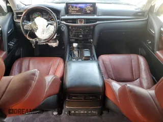 2018 Lexus LX with VIN JTJHY7AX6J4279154, listed as a Copart auction lot 87444804 with 96,716 mi miles and Non Repairable. Bid and sale history available at carsss.com. Image 8.