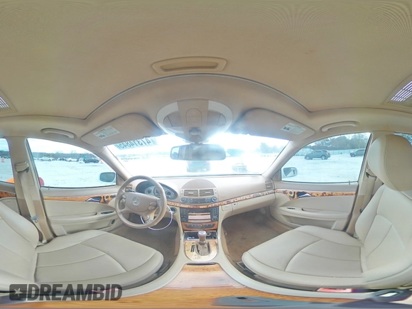 2009 Mercedes-Benz E-Class Luxury 3.5L with VIN WDBUF56X39B362163, listed as a Copart auction lot 47314845 with 105,375 mi miles and Salvage Title. Bid and sale history available at carsss.com. Image 12.