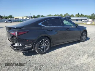 2024 Lexus ES with VIN 58ADA1C14RU037622, listed as a Copart auction lot 53153705 with 24,476 mi miles and Salvage Title. Bid and sale history available at carsss.com. Image 3.