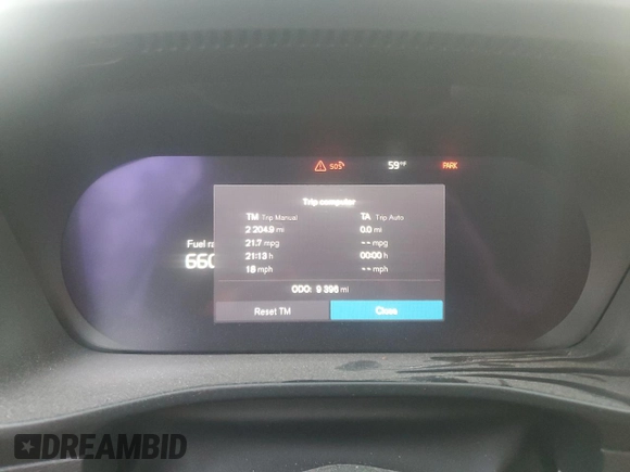 2024 Volvo XC40 Plus Dark Theme with VIN YV4L12UL3R2241057, listed as a Copart auction lot 43803265 with 9,396 mi miles and Salvage title. Bid and sale history available at DreamBid. Image 9.