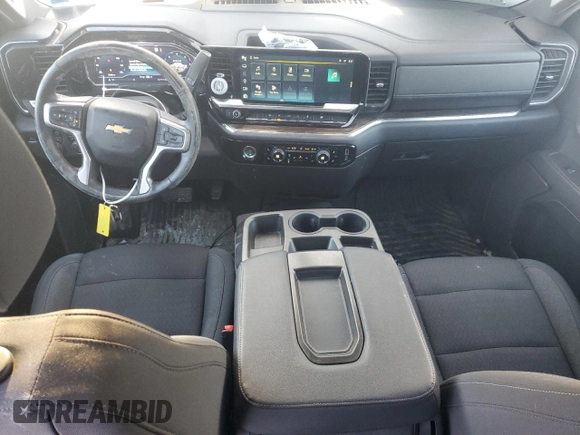 2023 Chevrolet Silverado 1500 LT with VIN 3GCPDKEK7PG230326, listed as a Copart auction lot 88653455 with 25,626 mi miles and Salvage Title. Bid and sale history available at carsss.com. Image 8.