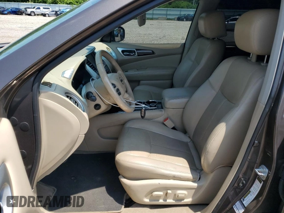 2015 Nissan Pathfinder S with VIN 5N1AR2MM1FC616327, listed as a Copart auction lot 59790175 with 141,116 mi miles and Salvage title. Bid and sale history available at DreamBid. Image 7.