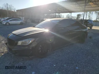 2015 Mercedes-Benz CLA 45 AMG with VIN WDDSJ5CB1FN180266, listed as a Copart auction lot 89010495 with 99,802 mi miles and Salvage Title. Bid and sale history available at DreamBid. Image 1.