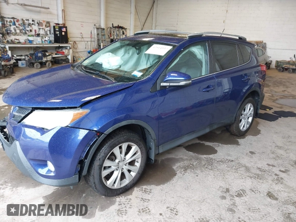 2014 Toyota RAV4 Limited with VIN 2T3DFREV8EW135335, listed as a IAAI auction lot 42514937 with 119,895 mi miles and . Bid and sale history available at DreamBid. Image 2.