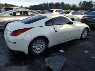 2005 Nissan 350Z Touring with VIN JN1AZ34E35M651515, listed as a Copart auction lot 45139935 with 107,963 mi miles and Salvage Title. Bid and sale history available at carsss.com. Image 3.