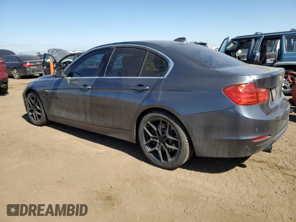 2015 BMW 3 Series 335i with VIN WBA3A9C57FK473104, listed as a Copart auction lot 54974185 with 112,370 mi miles and Salvage title. Bid and sale history available at DreamBid. Image 2.