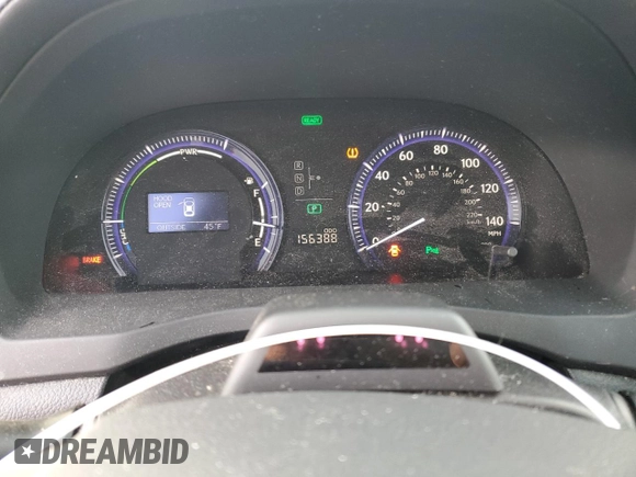 2010 Lexus HS 250h with VIN JTHBB1BA7A2020622, listed as a Copart auction lot 85885364 with 156,388 mi miles and Clean Title. Bid and sale history available at DreamBid. Image 9.