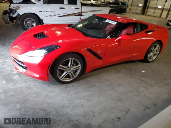 2016 Chevrolet Corvette 1LT with VIN 1G1YB2D79G5101351, listed as a Copart auction lot 81028744 with 89,716 mi miles and Salvage Title. Bid and sale history available at carsss.com. Image 1.
