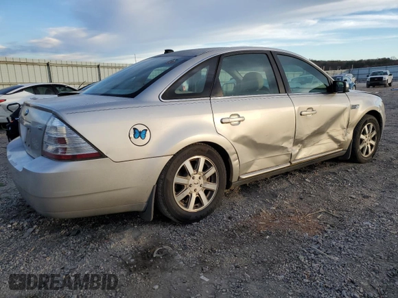 2008 Ford Taurus SEL with VIN 1FAHP24W18G115224, listed as a Copart auction lot 83876254 with 233,418 mi miles and Salvage Title. Bid and sale history available at carsss.com. Image 3.
