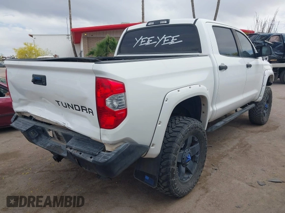 2016 Toyota Tundra SR5 z VIN 5TFDW5F15GX491017, wystawiony jako IAAI lot #42033427 z przebiegiem 97 290 mil mil oraz . Historia ofert i sprzedaży dostępna na DreamBid. Obrazek 4.