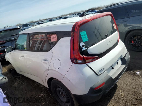 2022 Kia Soul LX with VIN KNDJ23AU1N7171503, listed as a Copart auction lot 48616665 with 35,810 mi miles and Clean Title. Bid and sale history available at carsss.com. Image 2.