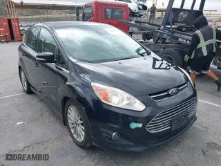 2014 Ford C-Max Energi SEL with VIN 1FADP5CU3EL504059, listed as a IAAI auction lot 41828420 with 172,290 mi miles. Bid and sale history available at carsss.com. Image 1.