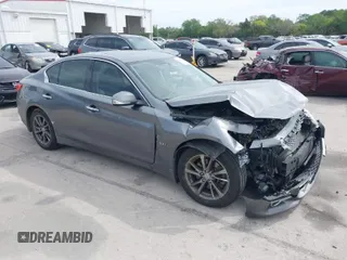 2017 Infiniti Q50 3.0t Premium with VIN JN1EV7AR5HM838898, listed as a IAAI auction lot 41864142 with 87,789 mi miles. Bid and sale history available at carsss.com. Image 1.