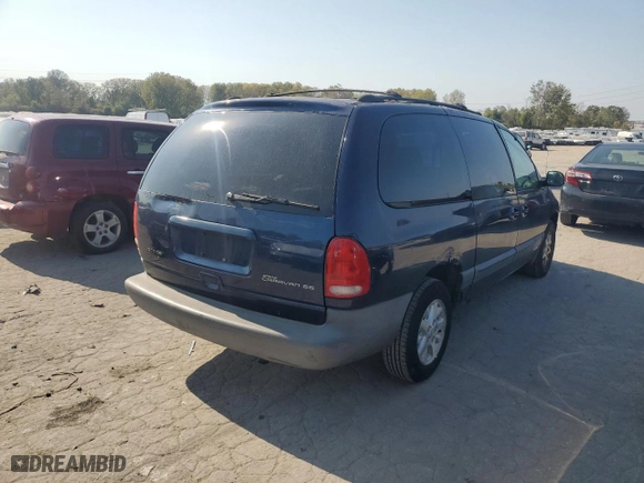 2000 Dodge Caravan SE with VIN 1B4GP44G7YB772212, listed as a Copart auction lot 75664674 with 373,081 mi miles and Clean Title. Bid and sale history available at carsss.com. Image 3.