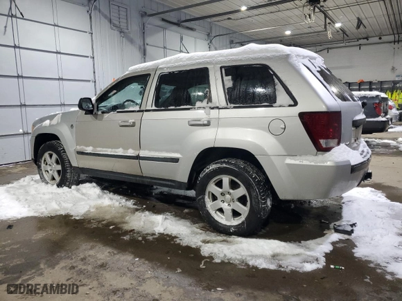2008 Jeep Grand Cherokee Laredo with VIN 1J8HR48N58C213349, listed as a Copart auction lot 44102675 with 221,593 mi miles and Salvage Title. Bid and sale history available at carsss.com. Image 2.