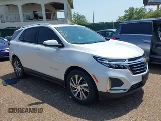 2022 Chevrolet Equinox Premier z VIN 3GNAXNEV2NS203982, wystawiony jako IAAI lot #41937551 z przebiegiem 41 134 mil mil oraz . Historia ofert i sprzedaży dostępna na DreamBid. Obrazek 1.