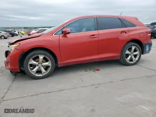 2013 Toyota Venza LE with VIN 4T3ZK3BB7DU055659, listed as a Copart auction lot 51623715 with 0 mi miles and Salvage Title. Bid and sale history available at carsss.com. Image 1.