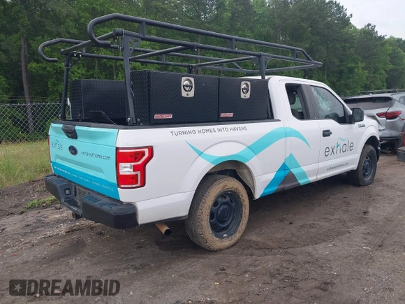 2019 Ford F-150 XL z VIN 1FTEX1EBXKKF10848, wystawiony jako IAAI lot #42255399 z przebiegiem 94 015 mil mil oraz . Historia ofert i sprzedaży dostępna na DreamBid. Obrazek 4.