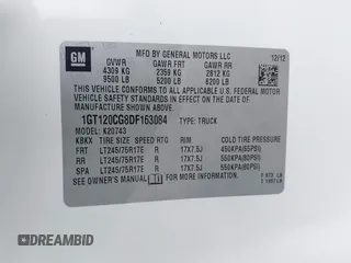 2013 GMC Sierra 2500HD SLE с VIN 1GT120CG8DF163084, выставлен на аукционе IAAI как лот 42265013 с пробегом 160 890 миль миль и . История ставок и продаж доступна на DreamBid. Изображение 9.